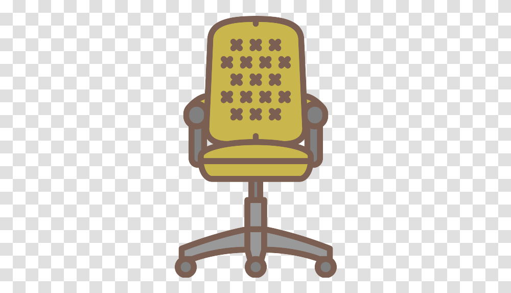 Swivel Chair Icon Chair, Cross, Symbol, Furniture, Purse Transparent Png