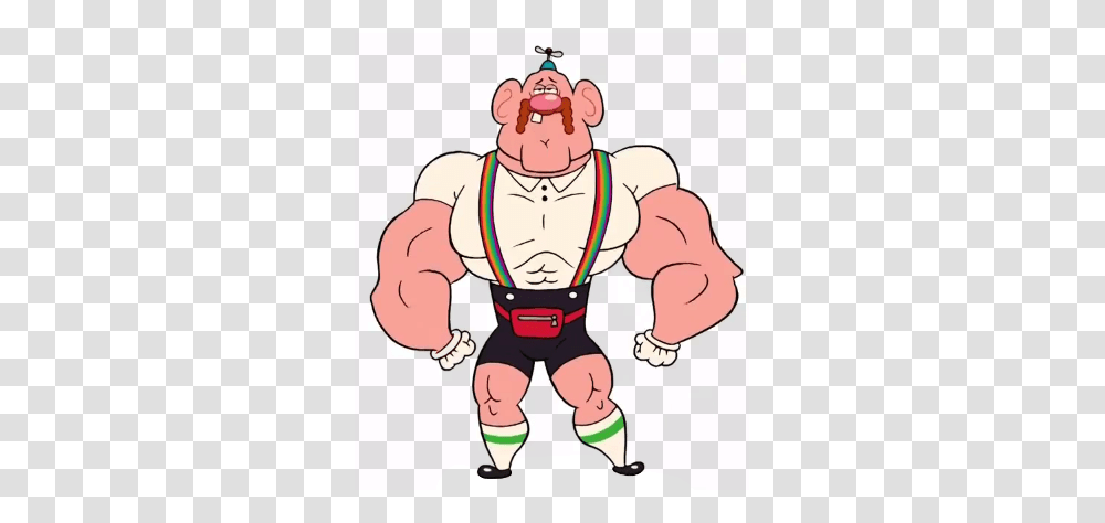 Swole Uncle Grandpa Uncle Grandpa Know Your Meme, Person, Human, Leisure Activities, Rope Transparent Png