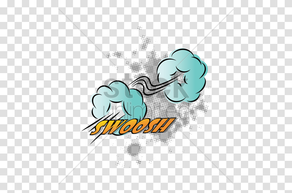 Swoosh Comic Speech Vector Image, Leisure Activities, Stick, Outdoors, Bow Transparent Png