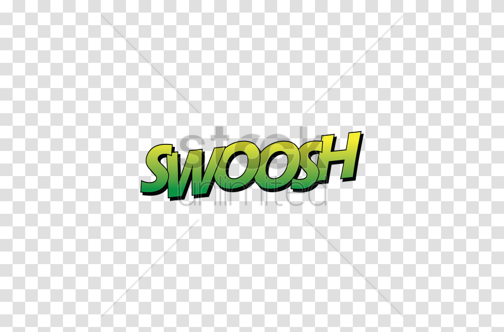 Swoosh Text With Comic Effect Vector Image, Logo, Sport, Arrow Transparent Png