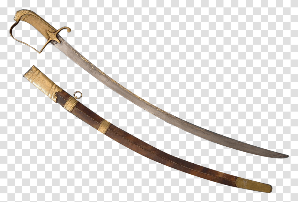 Sword 18th Century Sabre, Blade, Weapon, Weaponry, Samurai Transparent Png
