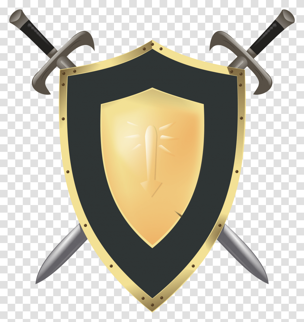Sword And Shield Battle For Wesnoth Logo, Armor Transparent Png