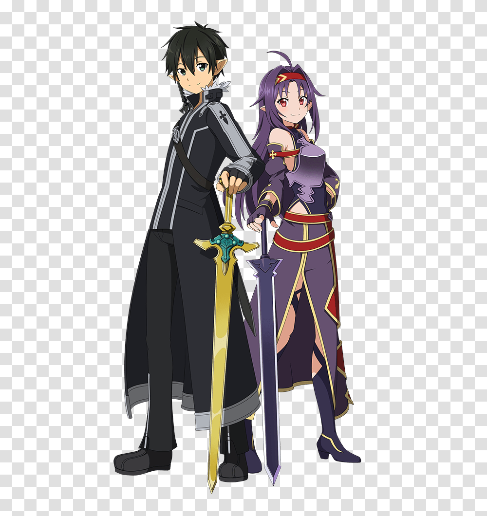 Sword Art Online Sword, Person, Human, Apparel Transparent Png