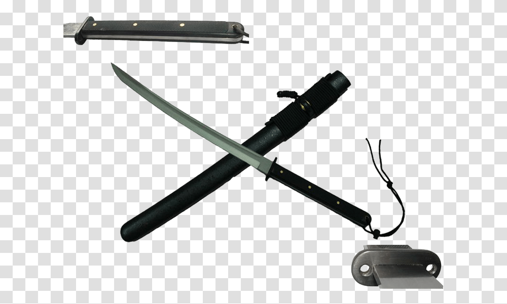 Sword Black Hunting Knife, Weapon, Weaponry, Blade, Baton Transparent Png