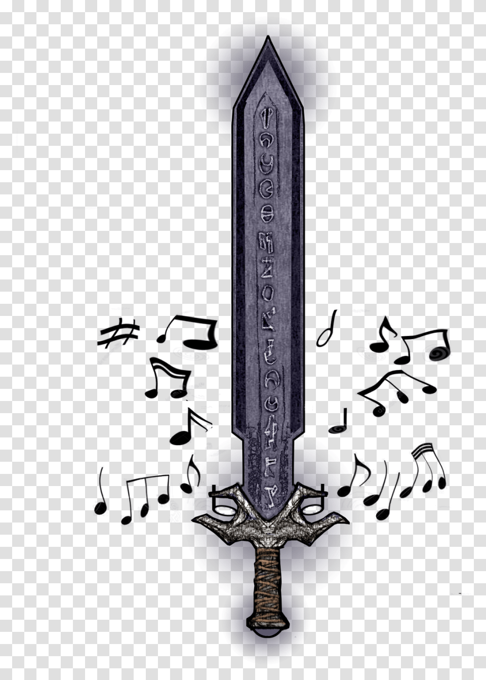 Sword, Blade, Weapon, Weaponry, Cross Transparent Png