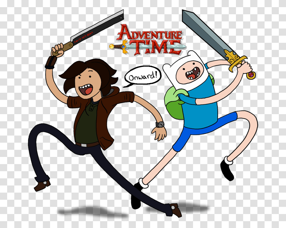 Sword Clipart Adventure Time Adventure Time Finn And His Sword, Person, Sport, People, Comics Transparent Png