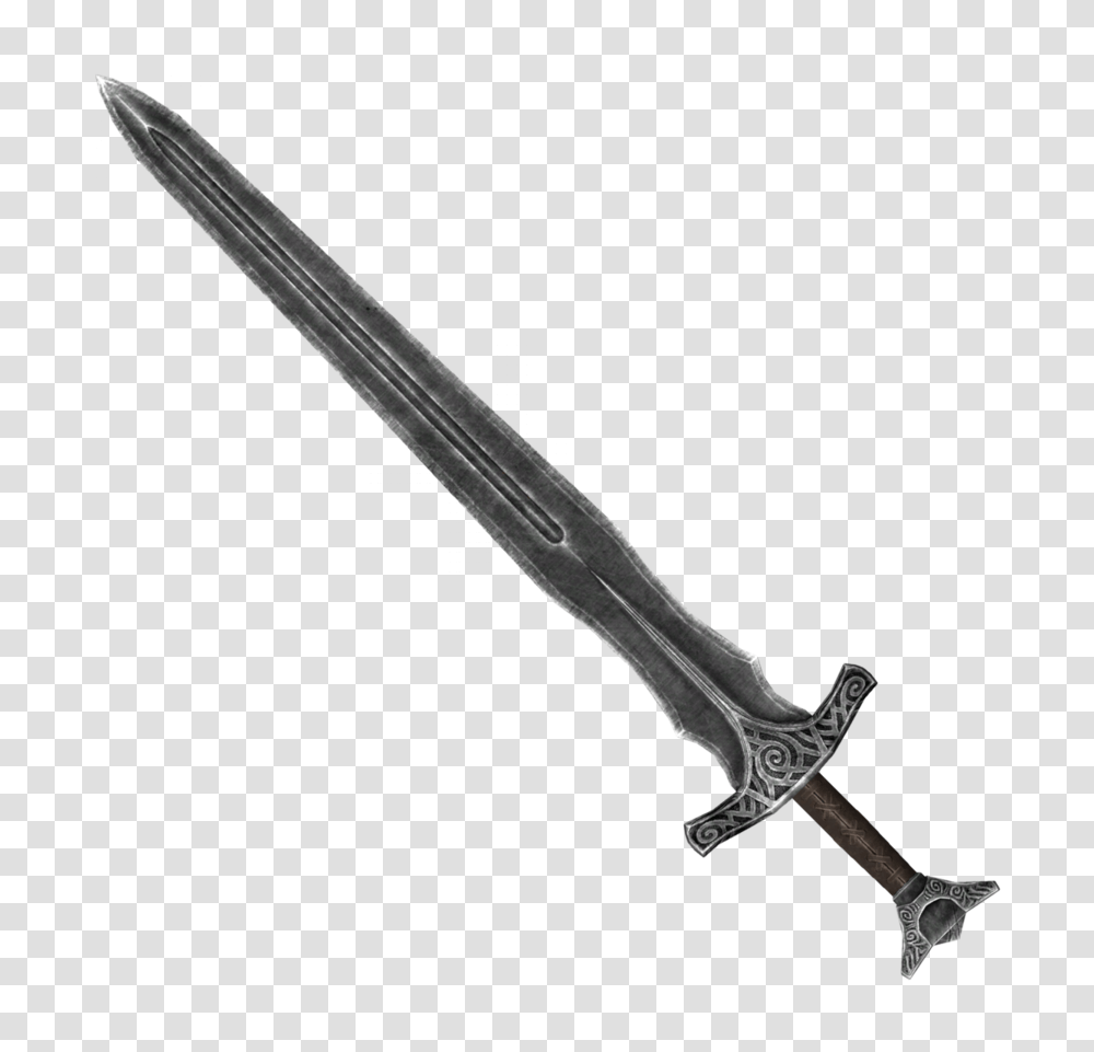 Sword Clipart Background Sword, Blade, Weapon, Weaponry Transparent Png