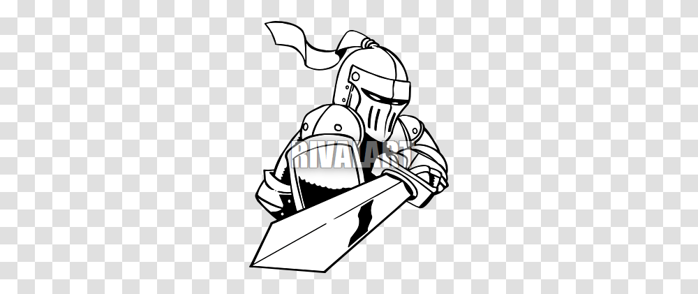 Sword Clipart Knight Sword, Helmet, Apparel, Armor Transparent Png