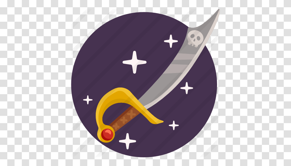 Sword Free Weapons Icons Crescent, Clothing, Apparel, Helmet, Hardhat Transparent Png