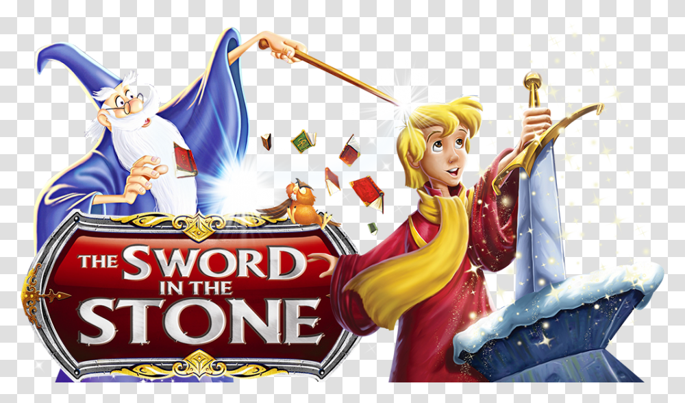 Sword In The Stone 1963, Person, Manga, Comics, Book Transparent Png