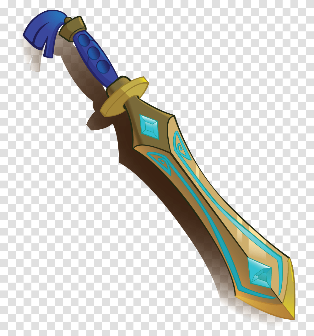 Sword Of Lucida Vector Xiaolin Chronicles Sword, Weapon, Weaponry, Blade, Knife Transparent Png
