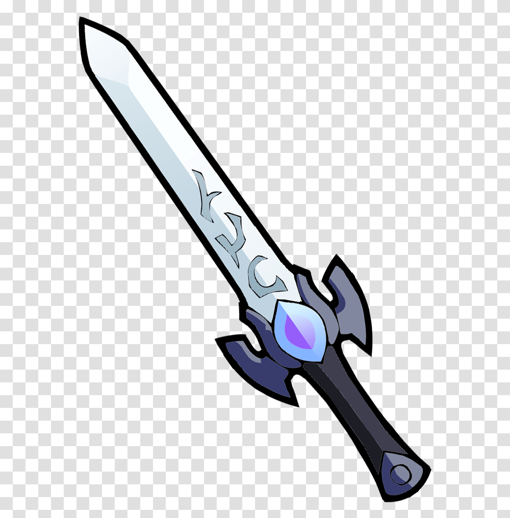 Sword Of The Raven Brawlhalla Sword Of The Raven, Blade, Weapon, Weaponry, Knife Transparent Png