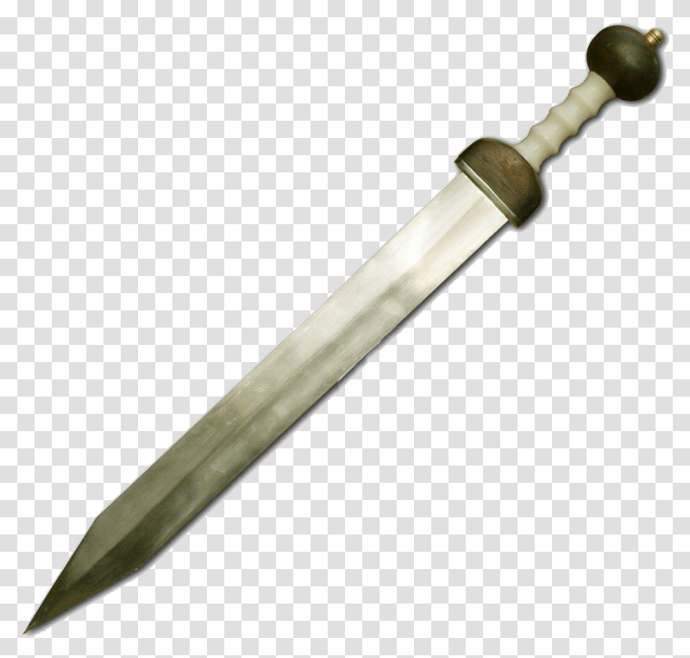 Sword Roman Gladius, Weapon, Weaponry, Blade, Knife Transparent Png