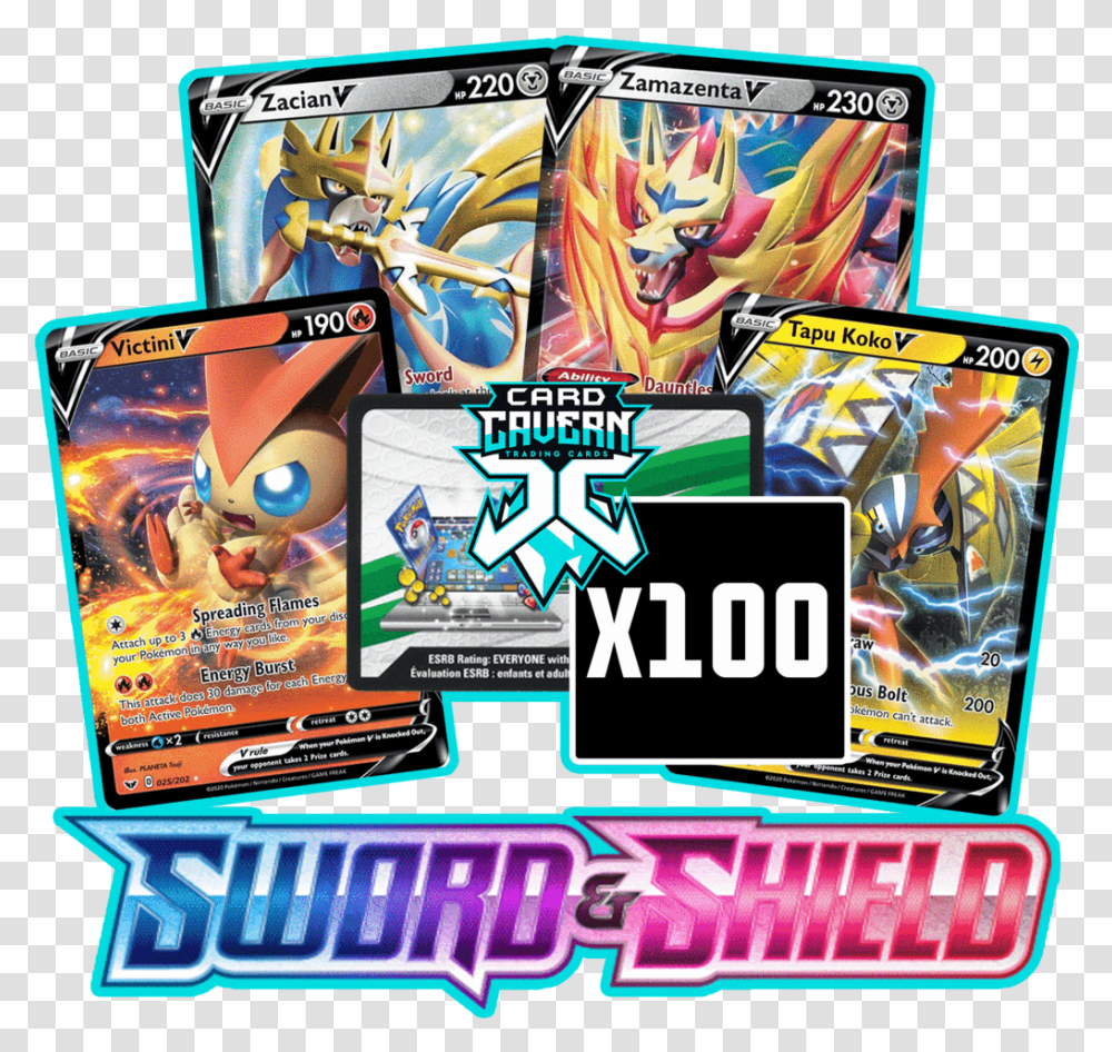 Sword Shield Ptcgo Codes Pokemon Kaarten Waarde Zacian, Pac Man, Arcade Game Machine Transparent Png
