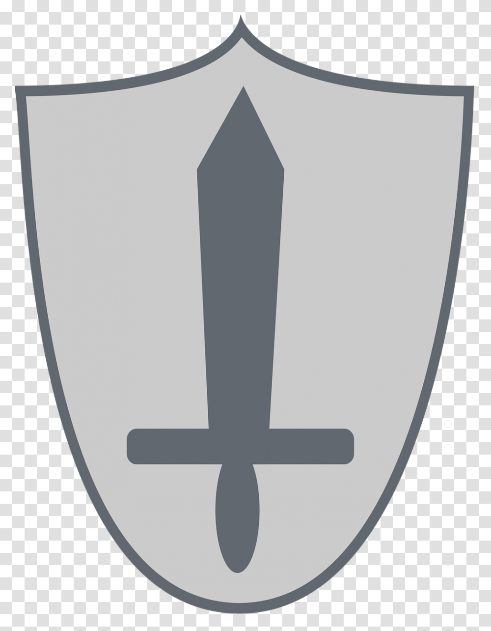 Sword Shield Security Free Picture Emblem, Armor Transparent Png