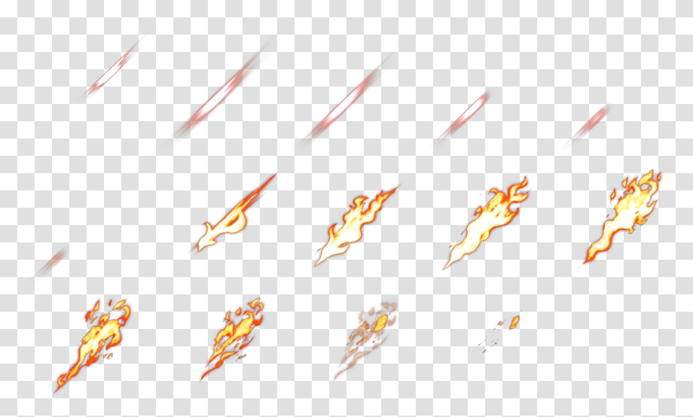 Sword Slash Effect, Fire, Arrow, Flame Transparent Png