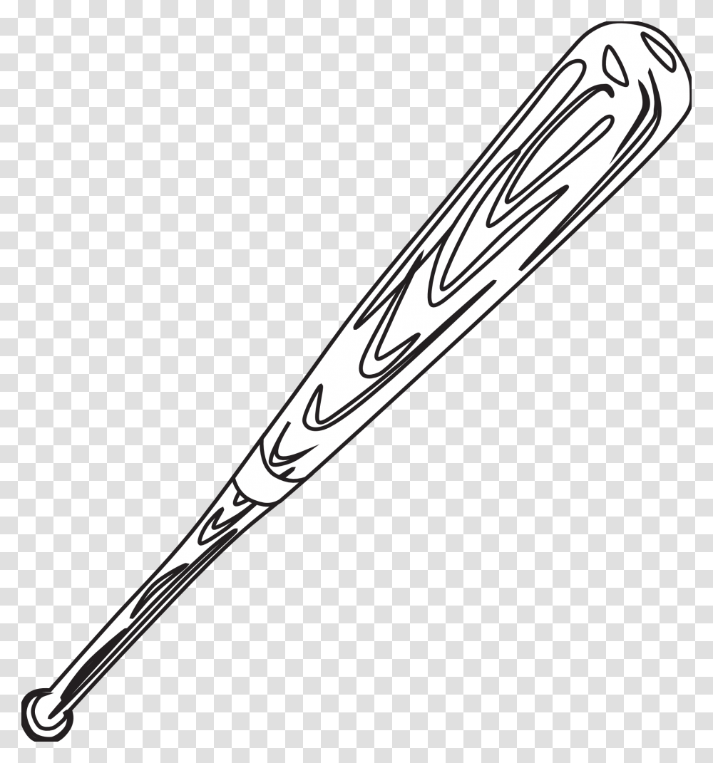 Sword Weapon Medieval Knight Image Sword Clipart Black And White, Sport, Sports, Baseball Bat, Team Sport Transparent Png