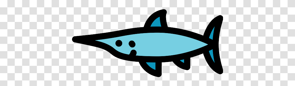Swordfish Icon Shark, Animal, Sea Life, Vehicle, Transportation Transparent Png