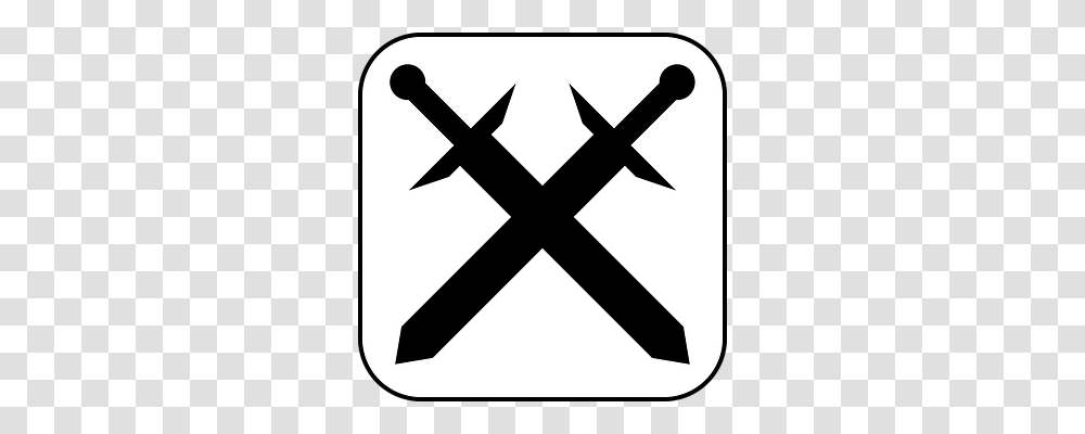 Swords Cross, Weapon, Weaponry Transparent Png