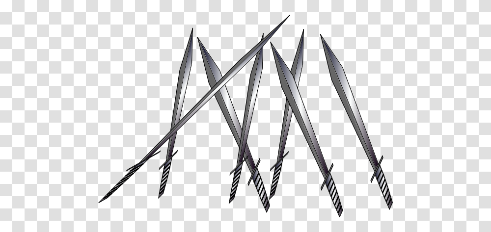 Swords Clip Art, Arrow, Bow, Weapon Transparent Png