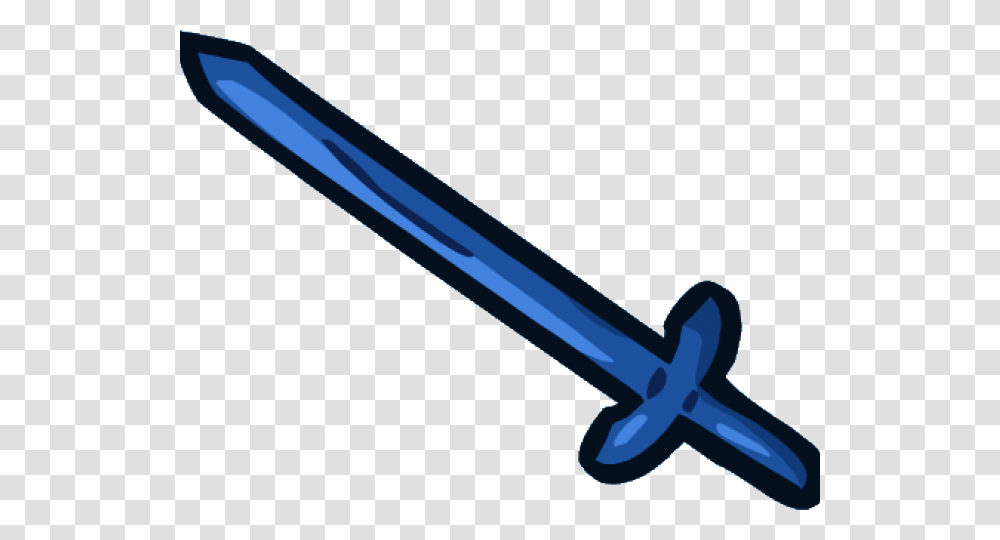 Swords Clipart Plastic Sword Blue, Blade, Weapon, Weaponry, Tool Transparent Png