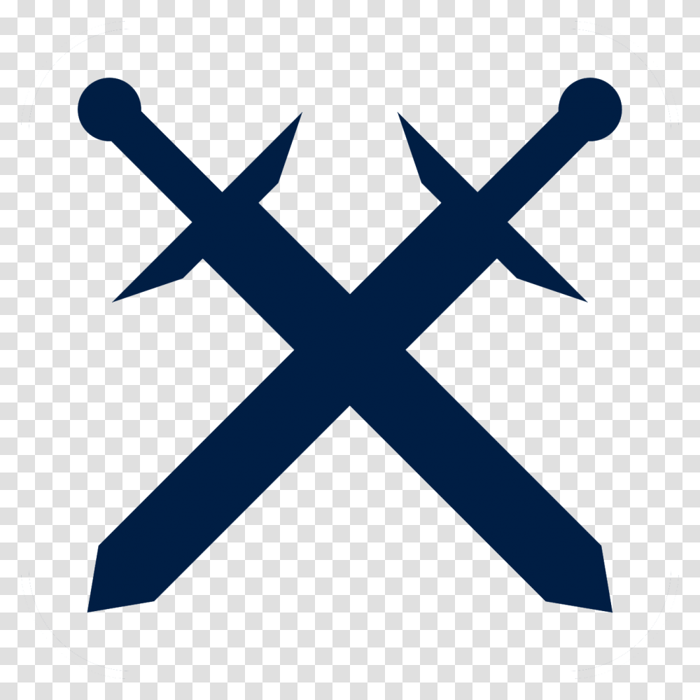 Swords Crossed Clipart, Logo, Outdoors Transparent Png