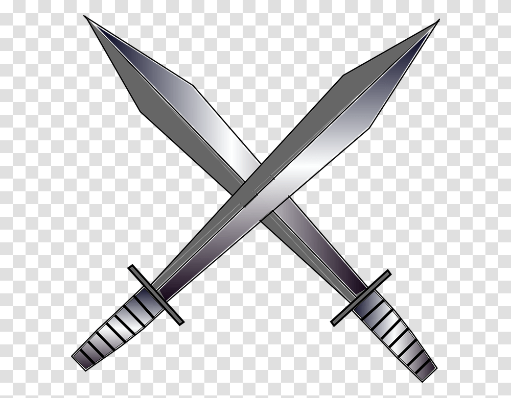 Swords Viking Crossed Power Strength Steel Crossed Swords Background, Blade, Weapon, Weaponry, Knife Transparent Png