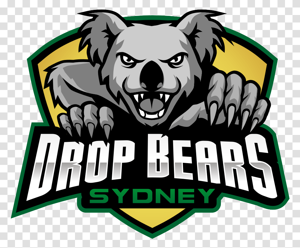 Sydney Drop Bears Overwatch, Logo, Trademark, Hook Transparent Png