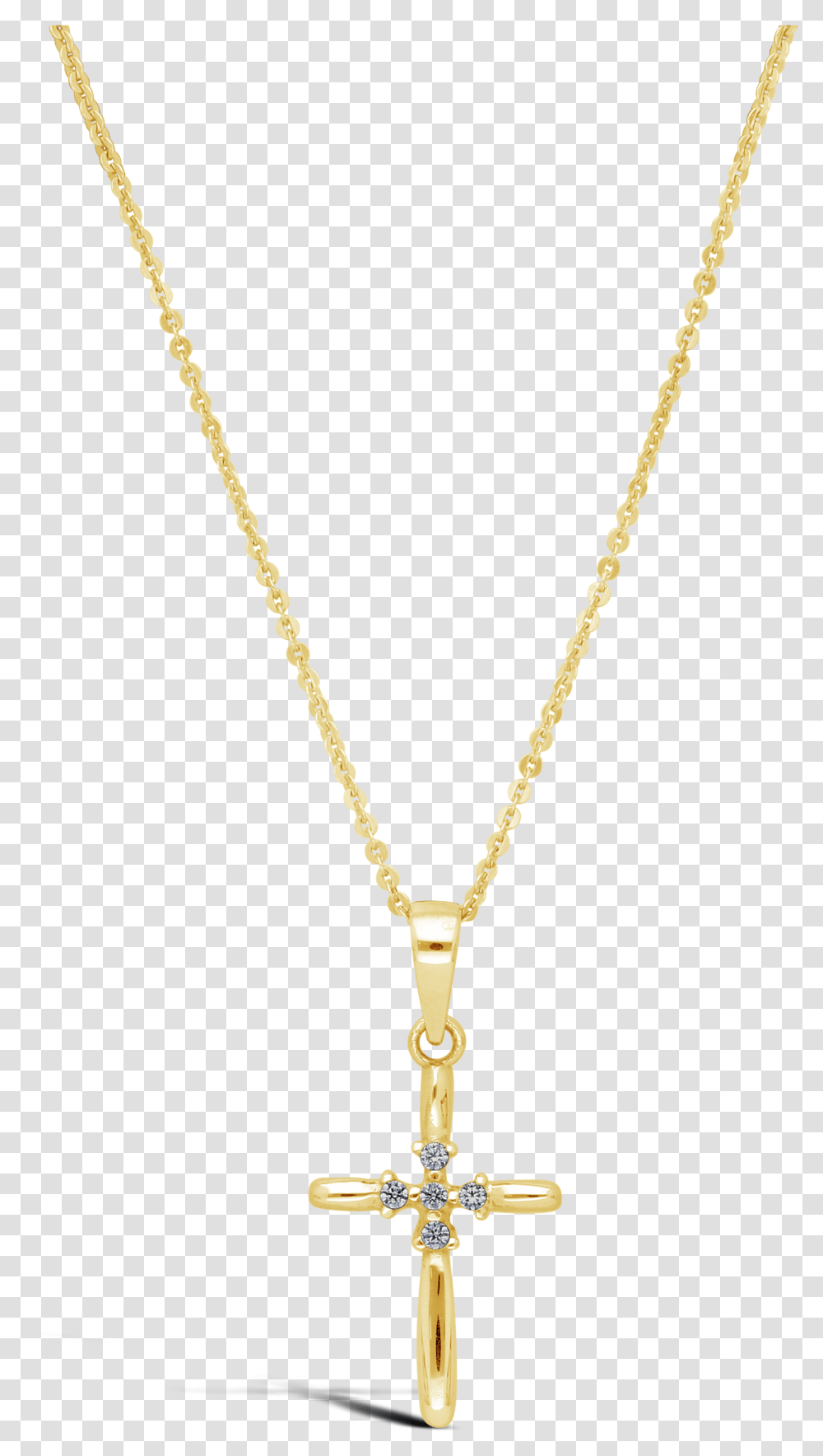 Sydney Evan Ruby Matchstick Charm Necklace Gold Chain Men Cross, Jewelry, Accessories, Accessory, Pendant Transparent Png