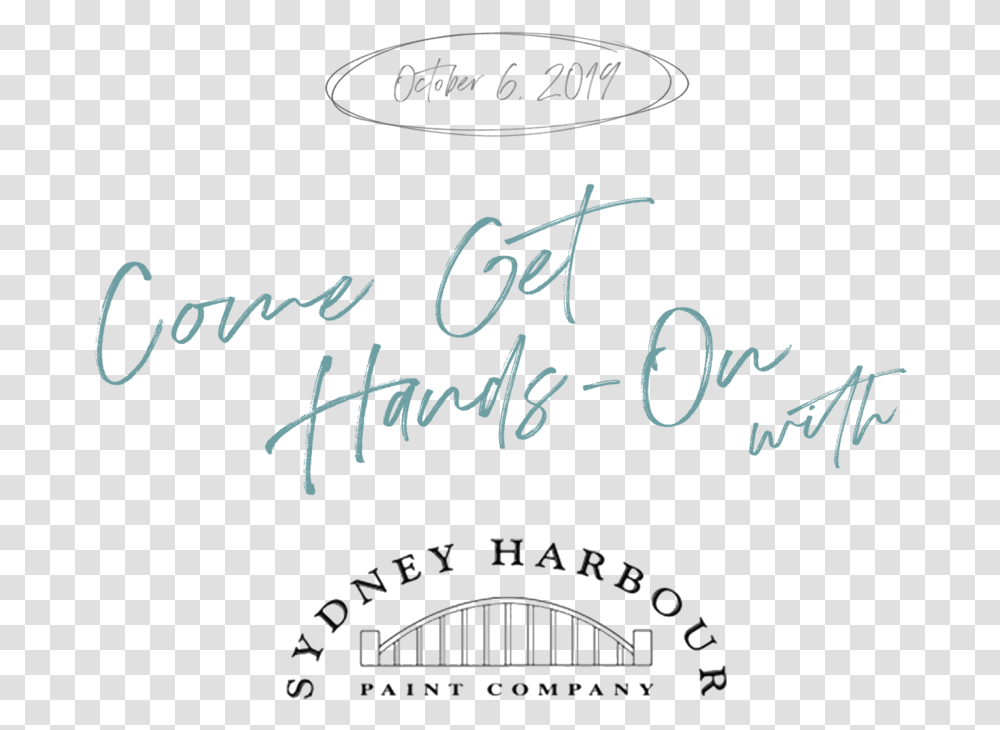 Sydney Harbour Title 01 Calligraphy, Paper, Handwriting, Poster Transparent Png