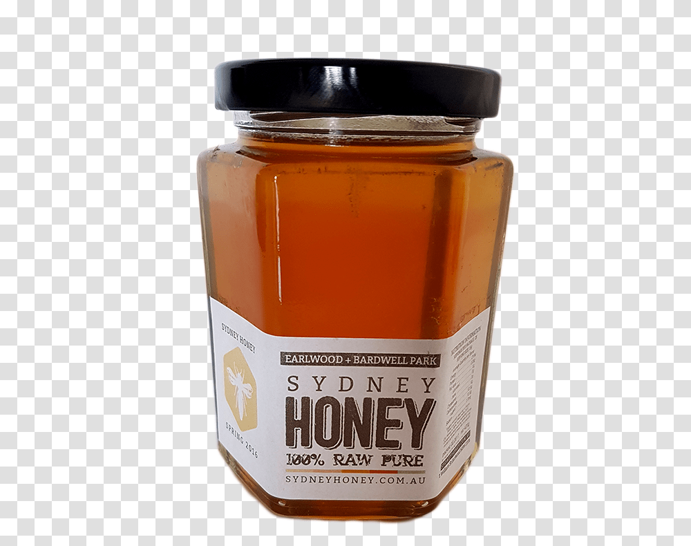 Sydney Raw Honey 420g Drink, Food, Jar, Liquor, Alcohol Transparent Png