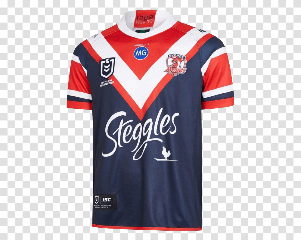 Sydney Roosters Jersey 2019, Apparel, Shirt, T-Shirt Transparent Png