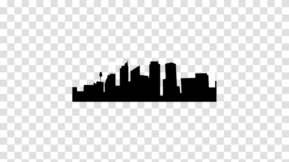 Sydney Skyline Silhouette Vector Image, Minecraft, Pac Man, Scoreboard Transparent Png