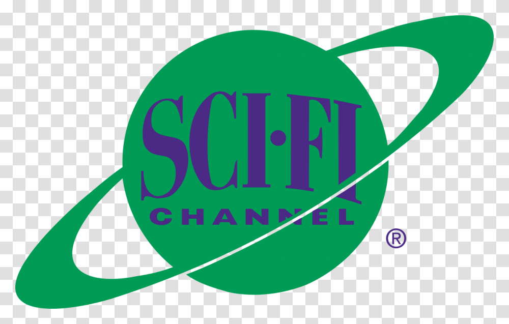 Syfy Celebrates 20 Years With Two Sci Fi Channel Logo, Sphere, Label, Text, Pattern Transparent Png