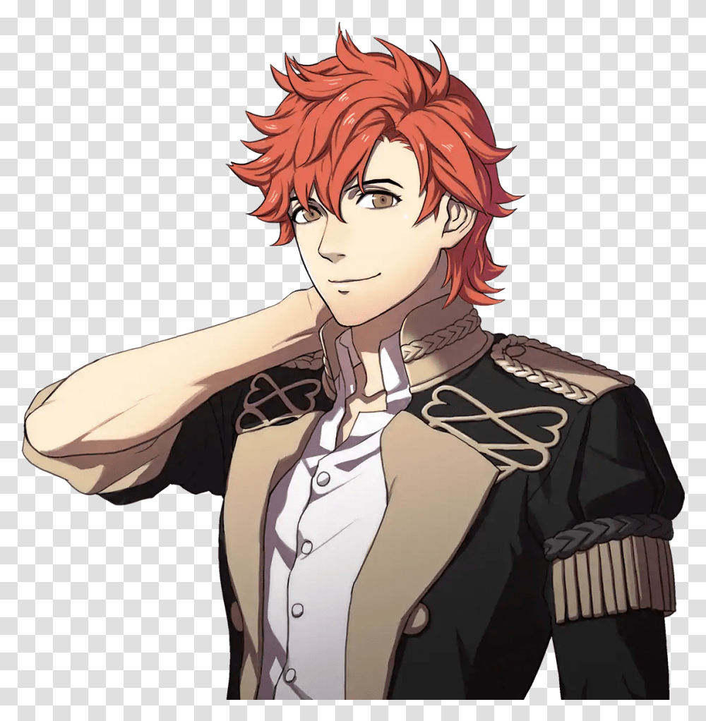 Sylvain Fire Emblem Wiki Fandom Fire Emblem Three Houses Sylvain, Comics, Book, Manga, Person Transparent Png