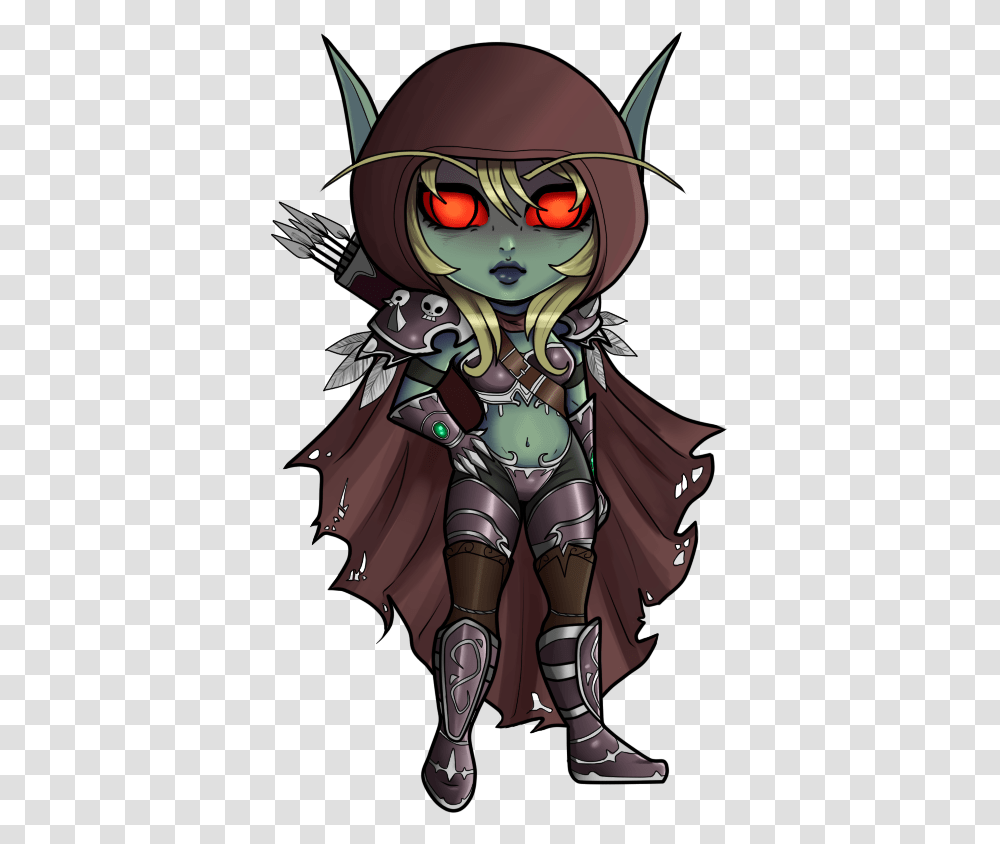 Sylvanas Weasyl Cartoon, Manga, Comics, Book, Person Transparent Png