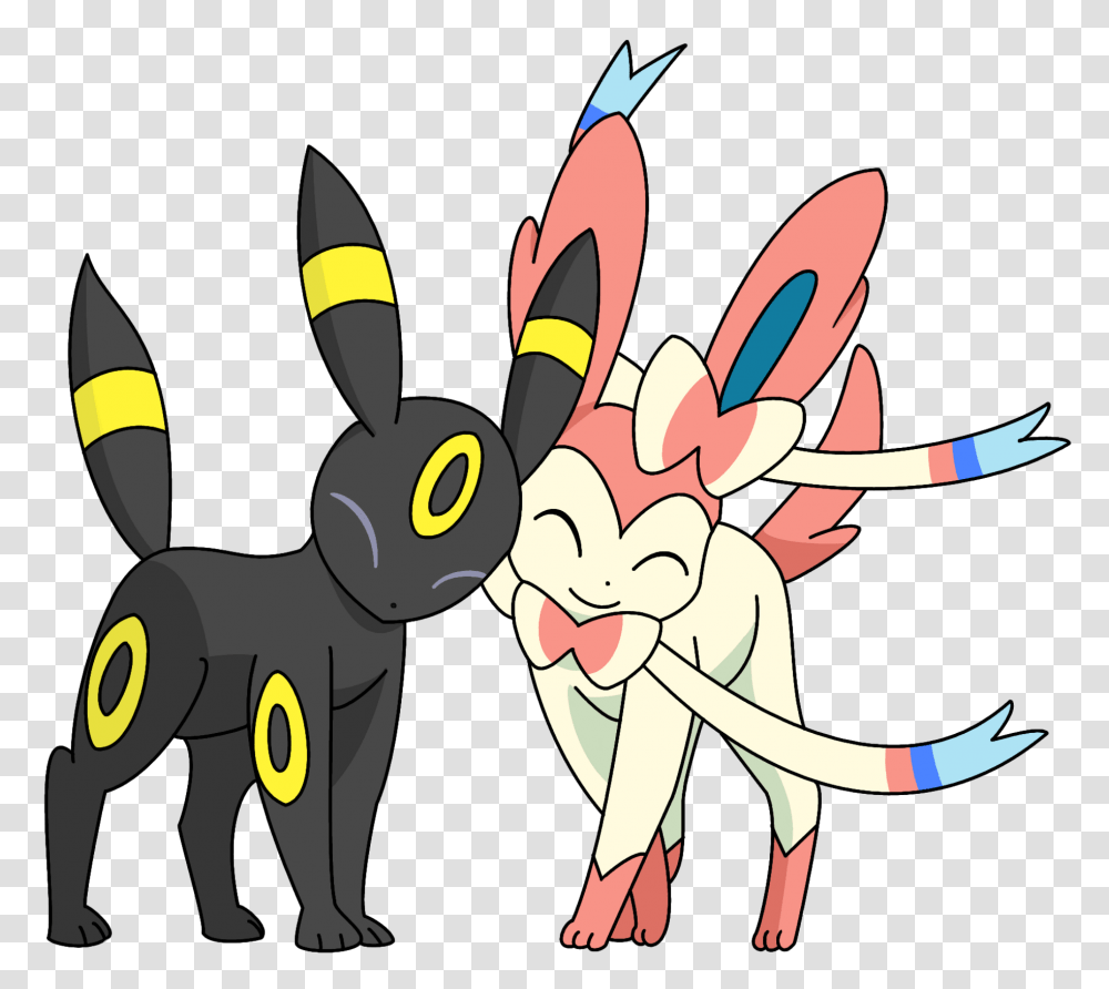 Sylveon And Umbreon On Scratch, Weapon, Weaponry Transparent Png