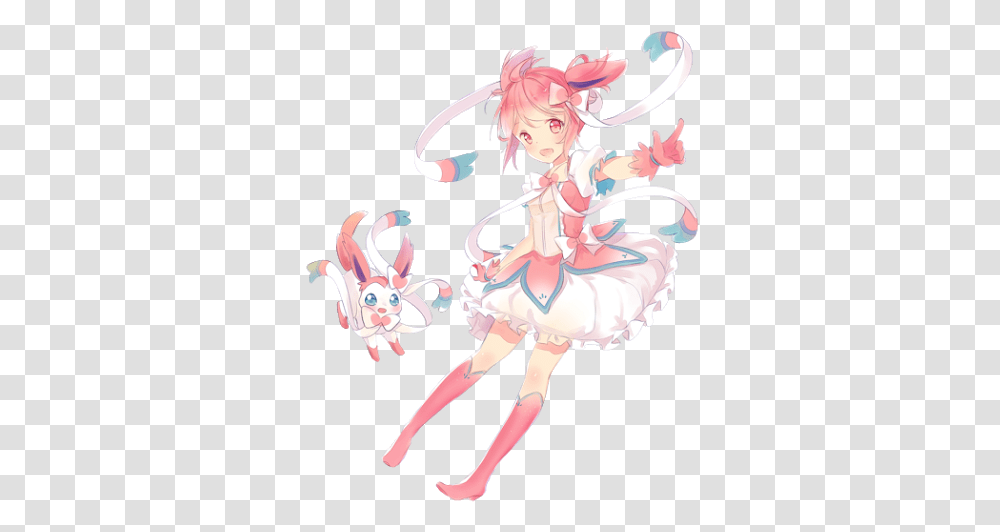 Sylveon Background Shared By Bean Cute Legendary Pokemon Human Form, Ballet, Dance, Person, Ballerina Transparent Png