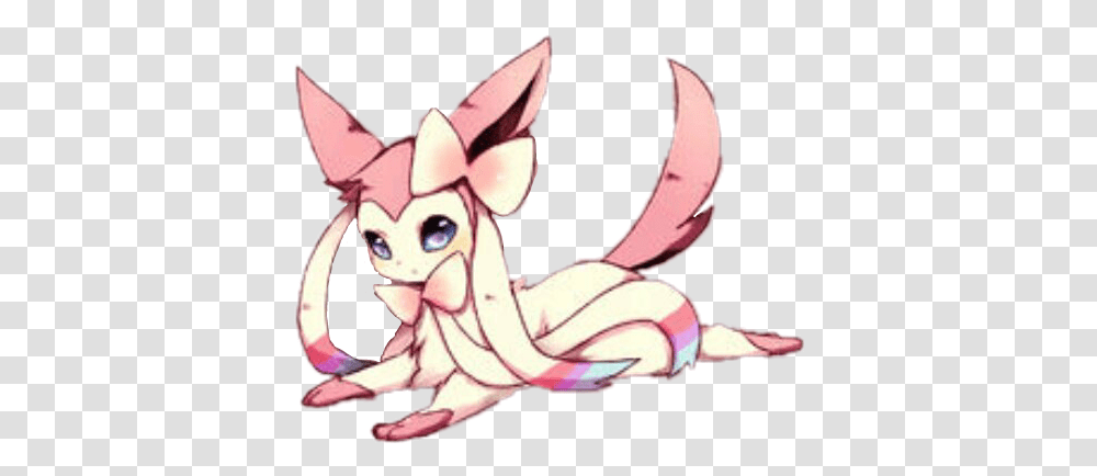 Sylveon Kawaii Image Cute Pokemon With Name, Art, Animal, Mammal, Person Transparent Png