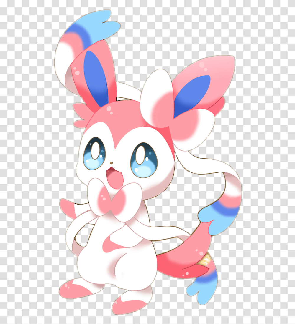 Sylveon Pokemon Sticker Anime Sylveon Cute, Sweets, Food, Confectionery, Toy Transparent Png