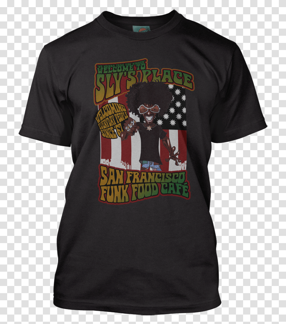 Sylvester Sly Stone Sly And The Family Stone Inspired T Shirt Charlie Parker, Apparel, T-Shirt, Person Transparent Png