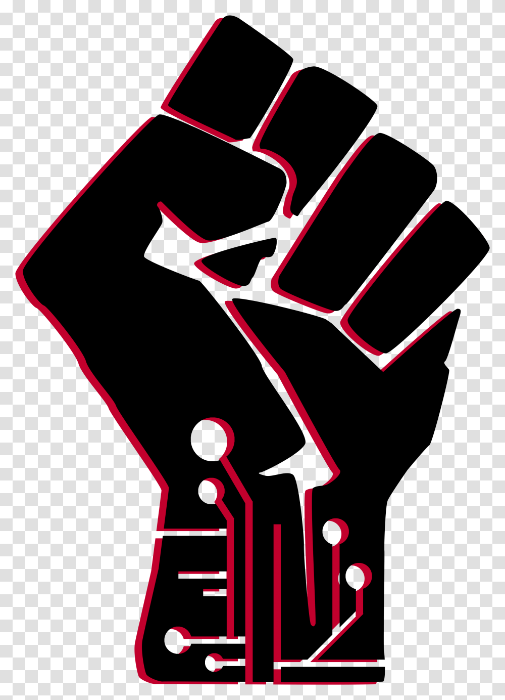 Symbol Black Panther Party Logo, Alphabet, Hand Transparent Png