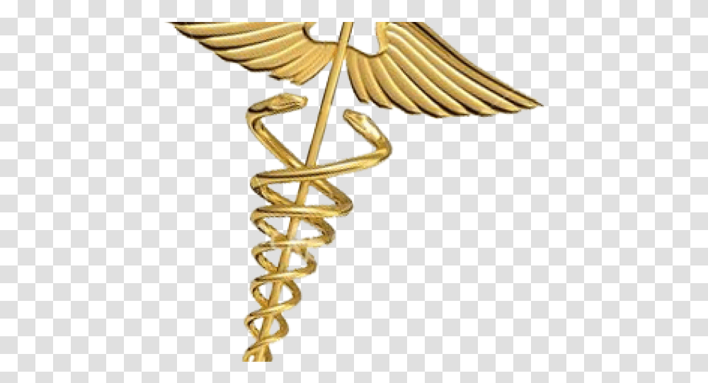 Symbol Caduceus Images Medical Symbol, Cross, Emblem, Pendant Transparent Png
