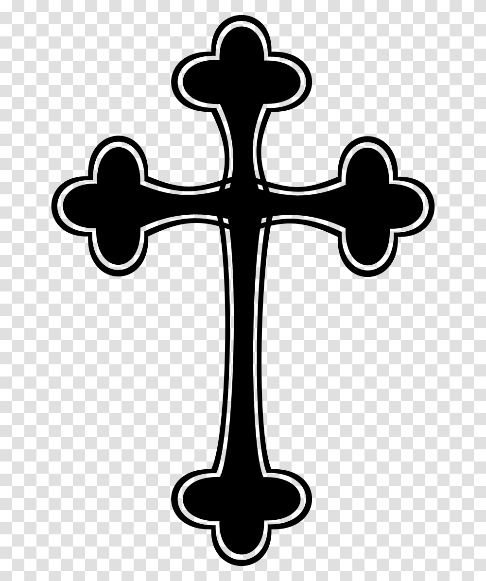 Symbol Christian Cross Celtic Cross Clip Art Gothic Cross Background, Word, Silhouette, Face Transparent Png