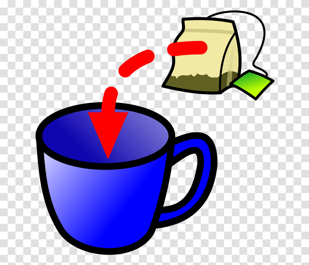 Symbol Drinks Tea Put A Tea Bag In A Cup, Coffee Cup, Bomb, Weapon, Weaponry Transparent Png