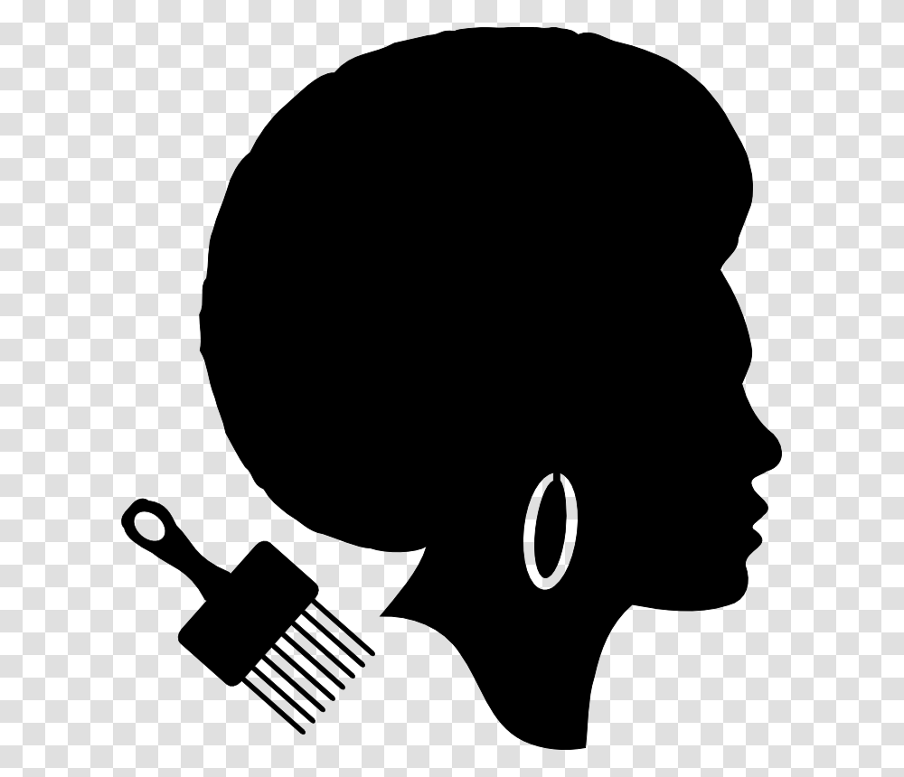 Symbol For African American, Silhouette, Hair, Person, Human Transparent Png