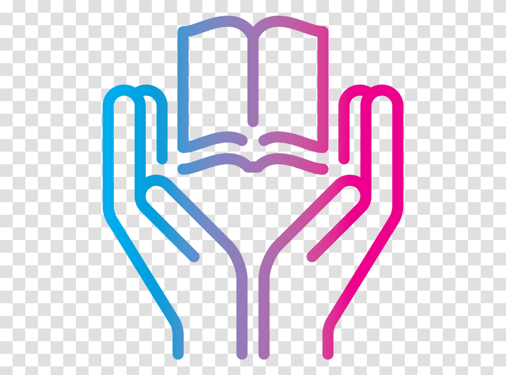 Symbol For Woman Education Clipart Corporate Social Responsibility, Light, Purple, Neon, Heart Transparent Png