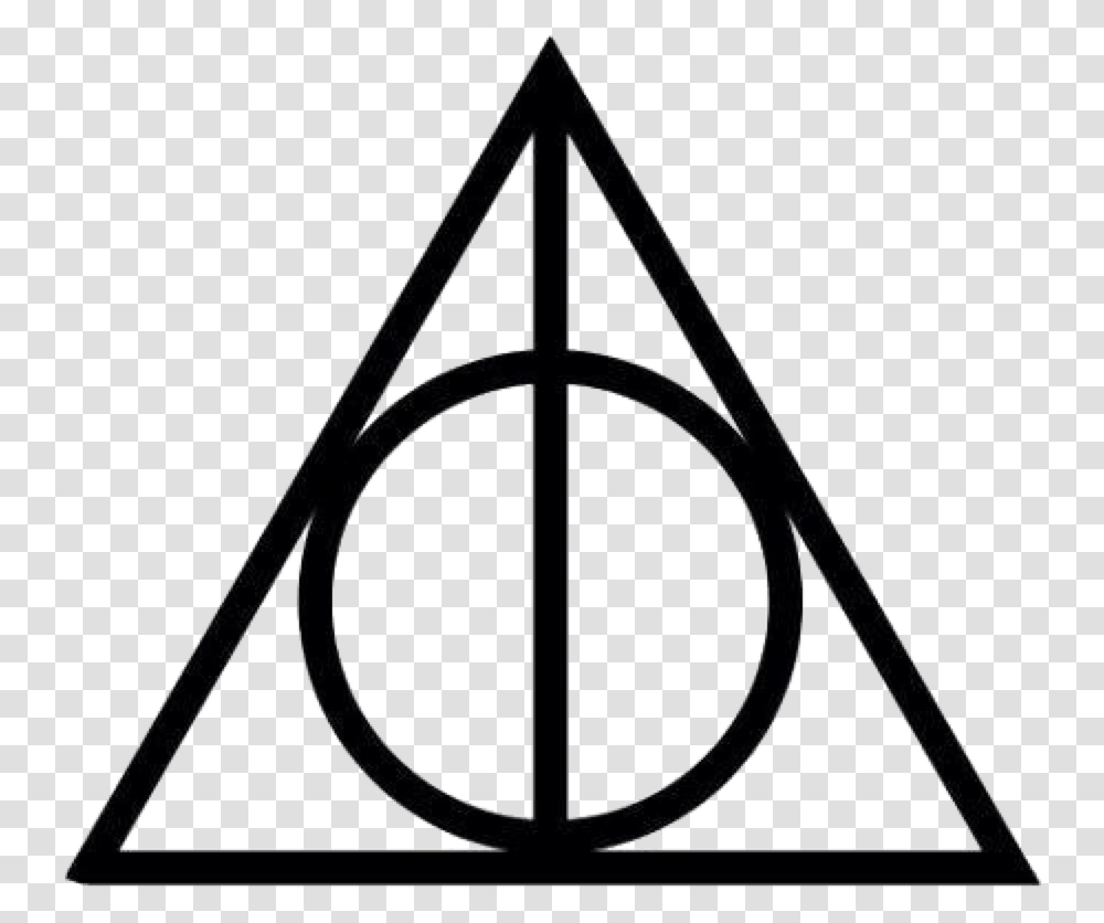 Symbol Harry Potter Deathly Hallows, Triangle, Bow Transparent Png
