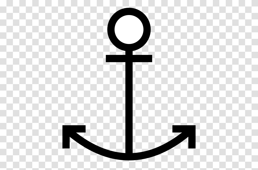 Symbol Local Port Clip Art, Cross, Hook, Anchor Transparent Png