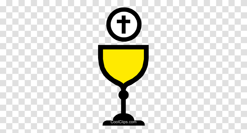 Symbol Of A Chalice With Host Royalty Free Vector Clip Art, Lamp, Trophy, Glass Transparent Png